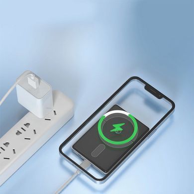 Power Bank Aspor A381 Magnetic Wireless 5000mAh (Type-C/20W)- фіолетовий (900155)