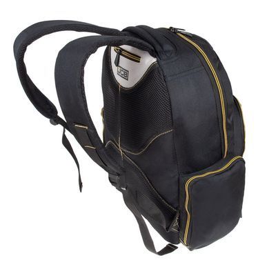 Рюкзак текстильный JCB BP17 (Black/Yellow) черный