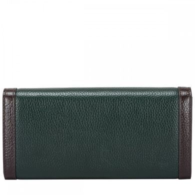 Кошелек женский кожаный Smith & Canova 26802 Althorp (Green-Brown)