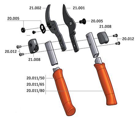 Професійний сучкоріз обхідний LOWE Original 21.050 (21.050)