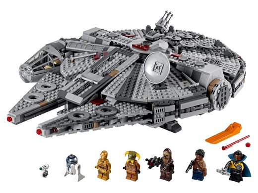 LEGO Конструктор Star Wars Сокіл Тисячоліття 75257