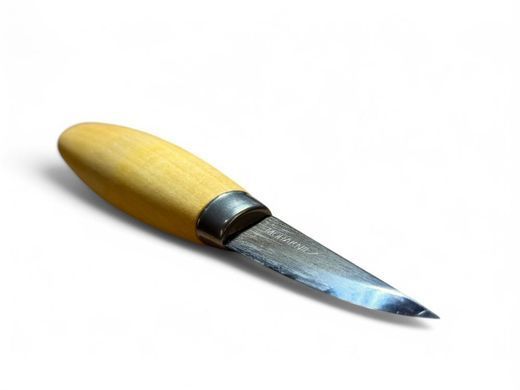 Нож MORA Woodcarving 120LC, лезвие 60 мм 59HRC, Laminated carbon 100CR6, рукоятка - береза