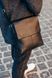 Чоловіча шкіряна сумка месенджер на плече Tiding Bag N722-117 чорна, Черный