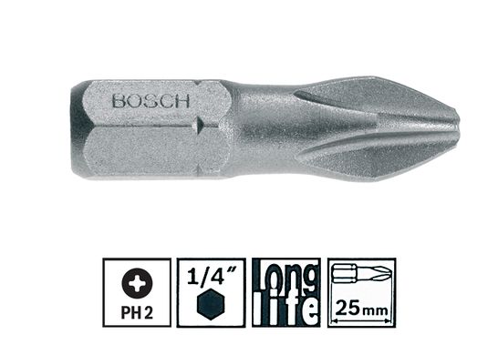 Насадка-біта Bosch Extra Hart PH2 (2607001514)