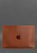 Шкіряний чохол для MacBook 13 дюйм Світло-коричневий Crazy Horse, Коричневий