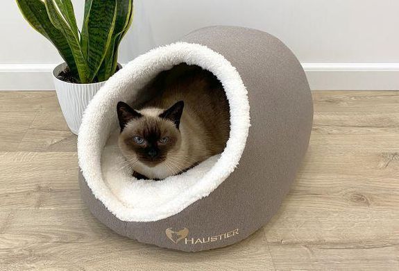 Домик для Кота или Собаки Cave Ash M 52x45x30см