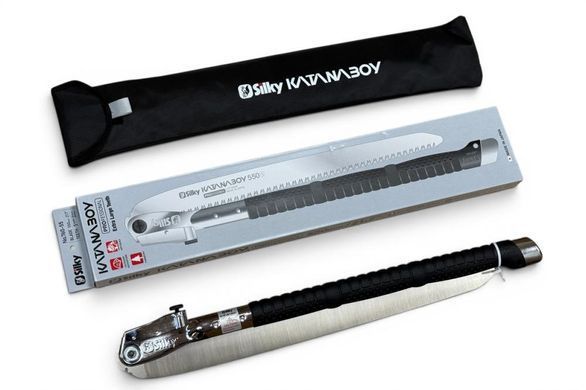 Пила сложная Silky Katanaboy 550-5, 550 мм длина, 5 зуб/30 мм, с чехлом, (760-55)