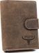Кошелек мужской кожаный BUFFALO WILD RM-03L-HBW-7758 коричневый