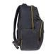 Рюкзак текстильный JCB BP17 (Black/Yellow) черный