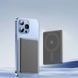 Power Bank Aspor A381 Magnetic Wireless 5000mAh (Type-C/20W)- фіолетовий (900155)