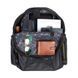 Рюкзак текстильный JCB BP17 (Black/Yellow) черный