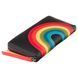 Женский кожаный кошелек Visconti HR82 Von c RFID Black Rainbow