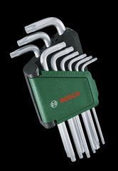 Набір торцевих ключів під головки BOSCH Torx, 9 шт. (1600A02Z9C)