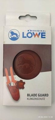 Чохол захисний шкіряний для лез (короткий) LOWE (9807), Коричневий