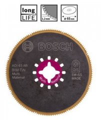 Круглий пиляльний диск Bosch BIM-TiN AOI 65 AB Multi Material