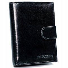 Кошелек мужской кожаный RONALDO RM-06L-CFL Black