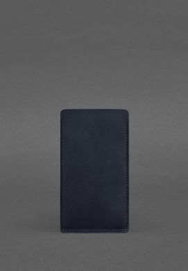 Кожаный чехол для iPhone 11 Синий Crazy Horse