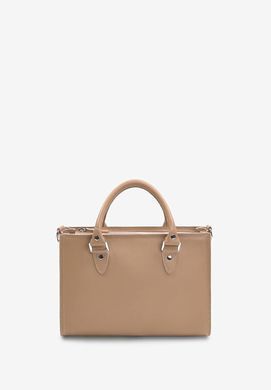 Женская кожаная сумка Fancy карамель краст