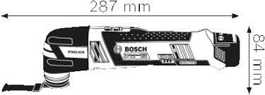 Акумуляторний багатофункціональний інструмент Bosch GOP 12V-28 Professional (06018B5020)