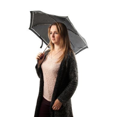 Міні парасолька жіноча механічна Fulton Tiny-2 Assorted Prints L501 Black (Чорний)