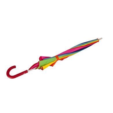 Парасолька-тростина жіноча механічна Fulton Heart Walker-1 UV L909 Multicolored (Різнокольоровий)