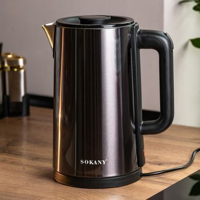 Электрочайник Sokany SK-09018 3 литра Серый
