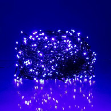 Гирлянда Рождественская фея уличная 50 (м) 500 LED черный провод Синий CF500L50MBBL