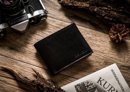 Кошелек мужской кожаный Rovicky R-RM-11-GCL-1834 Черный
