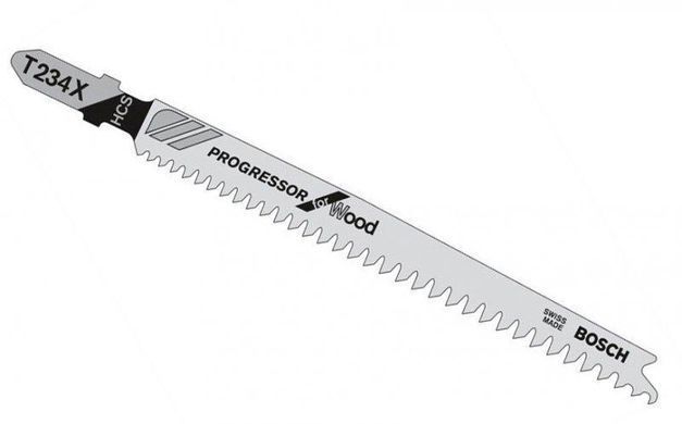 Полотно для лобзика Bosch (2608633528) T234 X, HCS 5 шт