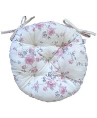 Подушка круглая на стул Bella Розы
