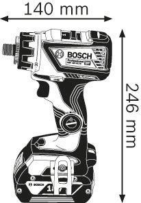 Акумуляторний шуруповерт Bosch GSR 18 V-60 FC Professional (06019G7100)