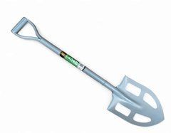 Садова лопата з отворами, 970х290х230мм. Вага 1.47кг TOMBO Silver SV21HR, HONMAMON