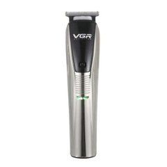 Машинка для стрижки VGR V-029 акумуляторна срібло
