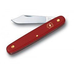 Ніж для саду Victorinox Budding Knife 100мм/1функ/красн мат (Vx39010), Червоний