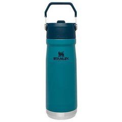ТЕРМОБУТИЛКА STANLEY GO ICEFLOW FLIP STRAW 0.65Л LAGOON (6939236382755), Бирюзовый