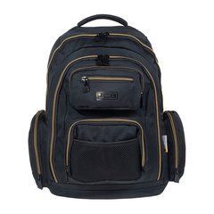 Рюкзак текстильний із відділенням для ноутбука 15" JCB BP22 (Black/Yellow) чорний
