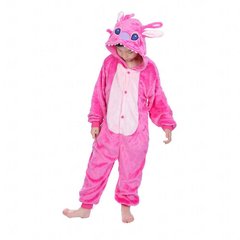 Кигуруми пижама розовый Стич 125-135 см.