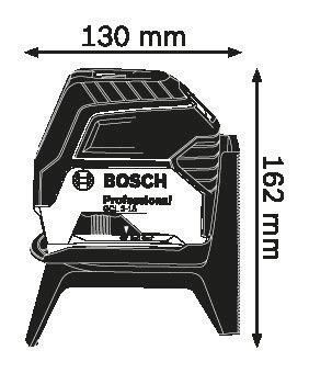 Лінійний лазерний нівелір Bosch GCL 2-15 Professional (0601066E00)