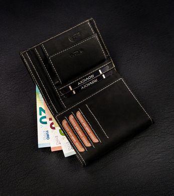 Кошелек мужской кожаный BUFFALO WILD RM-06-BAW-8090 черный