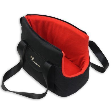 Сумка-переноска для собак и кошек Elegant Black 43х27х32см