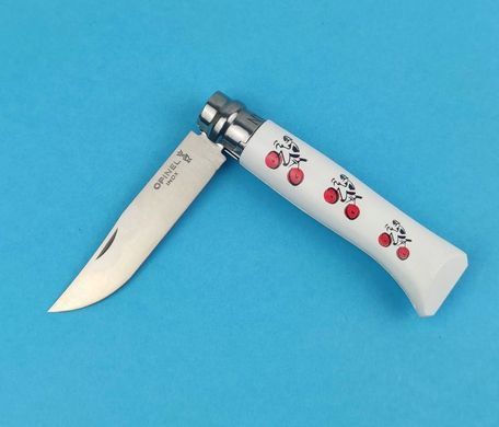 Ніж Opinel №8 Tour de France - white Sandvik 12C27 (001912)