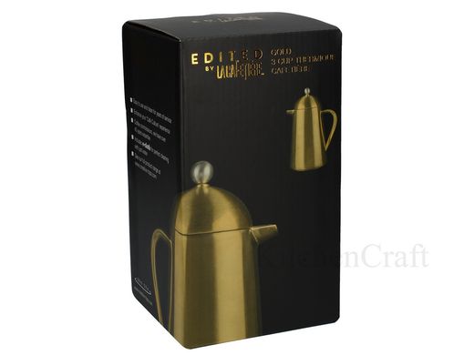 CT La Cafetière Edited Кофейник Termique с двойной стенкой золотистого цвета (8 чашек)