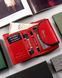 Гаманець жіночий шкіряний Peterson PTN KA-21 RED/BLACK червоний