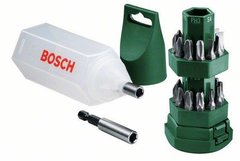 Набір біт Bosch 24 шт + магнітний тримач