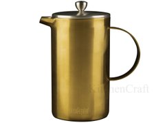 CT La Cafetière Edited Кофейник с двойной стенкой золотистого цвета (8 чашек)