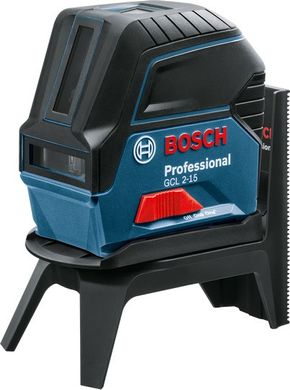 Лінійний лазерний нівелір комбінований Bosch GCL 2-15 Professional (0601066E02)
