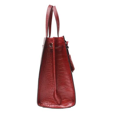 Женская кожаная сумка Italian fabric bags 2577 bordeaux