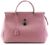 Жіноча шкіряна сумка Italian fabric bags 0014 pink