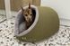 Домик для Кота или Собаки Cave Olive S 47x40x28см