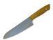 Нож кухонный Santoku 185 мм, BRISA Chef, 12C27, рукоятка - Mustard Micarta, арт.23100